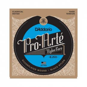    D'Addario EJ50 Pro-Arte Black Treble Hard Tension