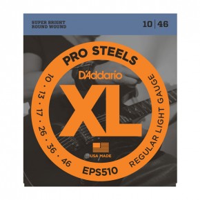    D'Addario EPS510 XL Pro Steels Regular Light 10-46