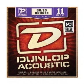    Dunlop DAB1152 80/20 Bronze Medium Light (11-52)