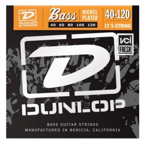    Dunlop DBN40120 Nickel Plated Steel Light 5 String (40-120)