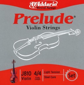    D'Addario J810 Prelude 4/4L 3