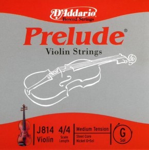    D'Addario J814 Prelude G 4/4M 3