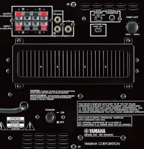  Yamaha NS-SW200 Black 3