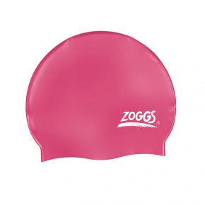    Zoggs Silicone Cap Plain Pink (300604PNK)