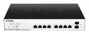  D-Link DGS-1100-10MPP/B 8xGE PoE, 242W