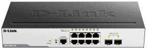  D-Link DGS-3000-10L 8x1GE, 2xSFP 1G L2  (DGS-3000-10L)