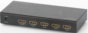  Digitus HDMI INx5-OUTx1 4K (DS-49304)