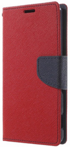 - Toto Book Cover Mercury Lenovo A1000 Red