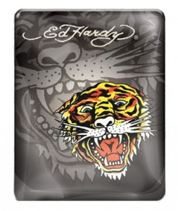  Ed Hardy  iPad Charcoal