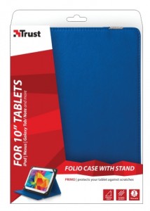    Trust Primo folio Stand Universal 10 Blue 8