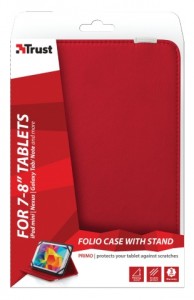    Trust Primo folio Universal 7-8 Red 8