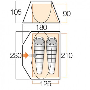  Vango Pop 200 DS River 4