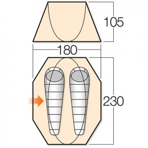  Vango Pop 200 River 4