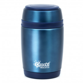    Cheeki Food Jar 480  Blue