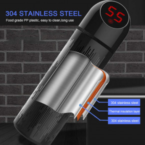   LCD  LongStone Double Wall Stainless Steel Smart Touch 300ml