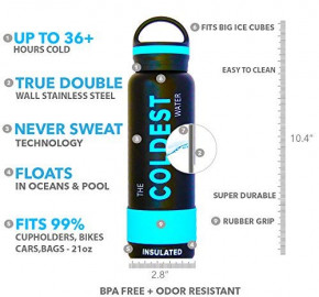   The Coldest Water Stainless Steel Ice Cold 600ml Snow White (1)