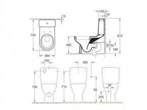  Villeroy & Boch O Novo 36*64 56581001 3