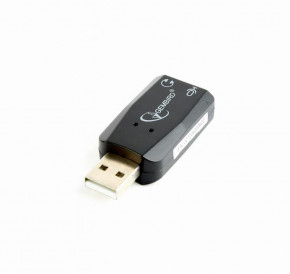  Gembird SC-USB2.0-01 USB2.0-Audio Black  3