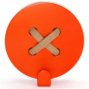   Glozis Button Orange H-025 88