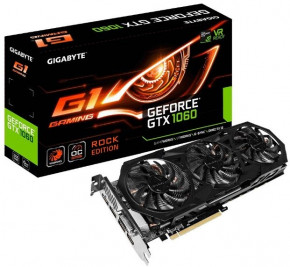  Gigabyte GTX1060 6GB GDDR5 G1 ROCK (GV-N1060G1_ROCK-6GD) 7