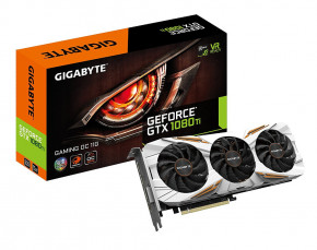  Gigabyte GeForce GTX1080 Ti 11Gb GAMING OC (GV-N108TGAMING OC-11G) 6