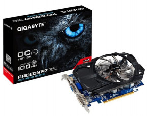  GigaByte PCI-E 2048Mb ATI Radeon R7 350 DDR3 (GV-R735OC-2GI) 5