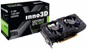  Inno3D GTX 1050 2GB TwinX2 (INOC682354) 3