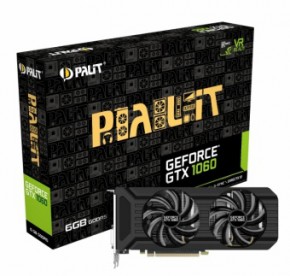  Palit nVidia GTX1060 6GB GTX1060 DUAL 6G GDDR5 (NE51060015J9-1060D) 4