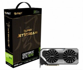  Palit nVidia GTX1070 8GB GTX1070 SUPER JETSTREAM 8G (NE51070S15P2-1041J) 4