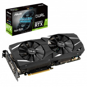  Asus 6Gb DDR6 192Bit PCI-E (DUAL-RTX2060-A6G) 8