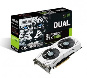  Asus nVidia PCI-E DUAL-GTX1060-O3G (90YV09X3-M0NA00) 4