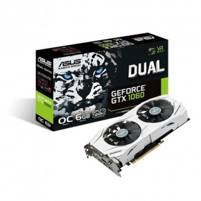  Asus GeForce GTX1060 6GB GDDR5 DUAL OC (DUAL-GTX1060-O6G) 5