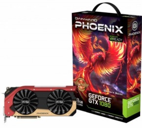  Gainward nVidia GTX1080 Phoe nix GS 8GB GDDR5X Core 1847Mhz GTX 1080 8GB Phoenix GS (4260183363644) 4