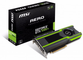  MSI GeForce GTX1080 Ti 11GB GDDR5X AERO (GF_GTX_1080_Ti_AERO_11G) 5