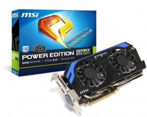  MSI nVidia GeForce GTX660 Ti 2Gb GDDR5 (1019/6008) (N660Ti PE 2GD5/OC)