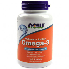  NOW Omega 3 100  (4384301030)