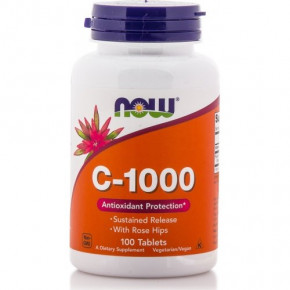 ³ NOW Foods C-1000 RH SR 100 tabs