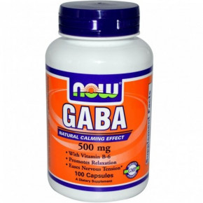 ³ NOW Foods GABA 500  100  