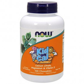 GNC KID-Cal Mag VitD 100 Chew