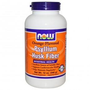  Now Foods Husk Fiber 340  Orange