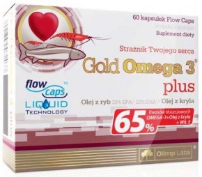     Olimp Gold Omega-3 Plus 60