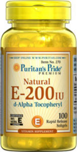  Puritan's Pride Vitamin E 200 I.U. 100  (8024)