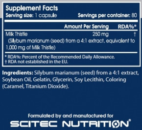    Scitec Nutrition Liver Support 80 caps. 3