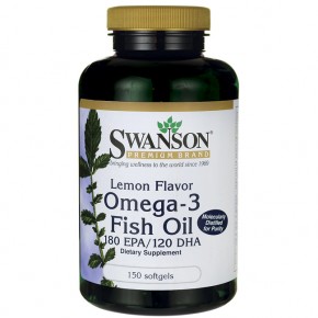 ³ Swanson Omega-3 Fish Oil 150 