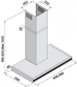  Fabiano Linea 90 Inox Silence+  8