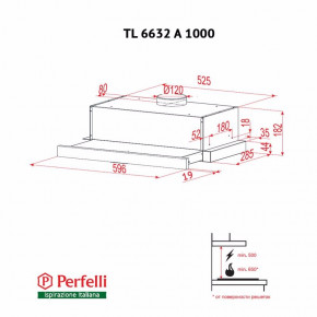  Perfelli 6632 TL A 1000 BL Glass 6