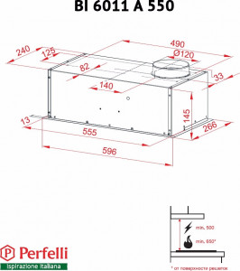  Perfelli BI 6011 A 550 Dark IV 6