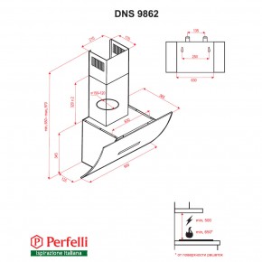  Perfelli DNS 9862 BL LED 9