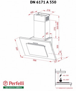    Perfelli DN 6171 A 550 W 6