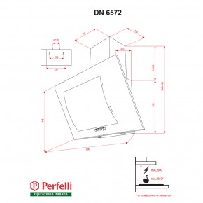  Perfelli DN 6572 W LED 7